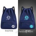 Ineo Sports Waterproof Sack Pack Gymsack Γυμναστήριο Cinch Sack Drawstring Backpack Bag Bag Custom Logo
